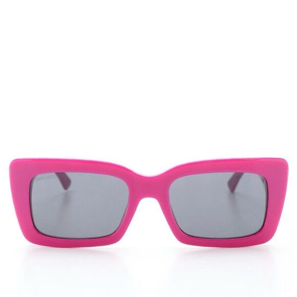 Jimmy Choo VITA Fuchsia Rectangular Sunglasses